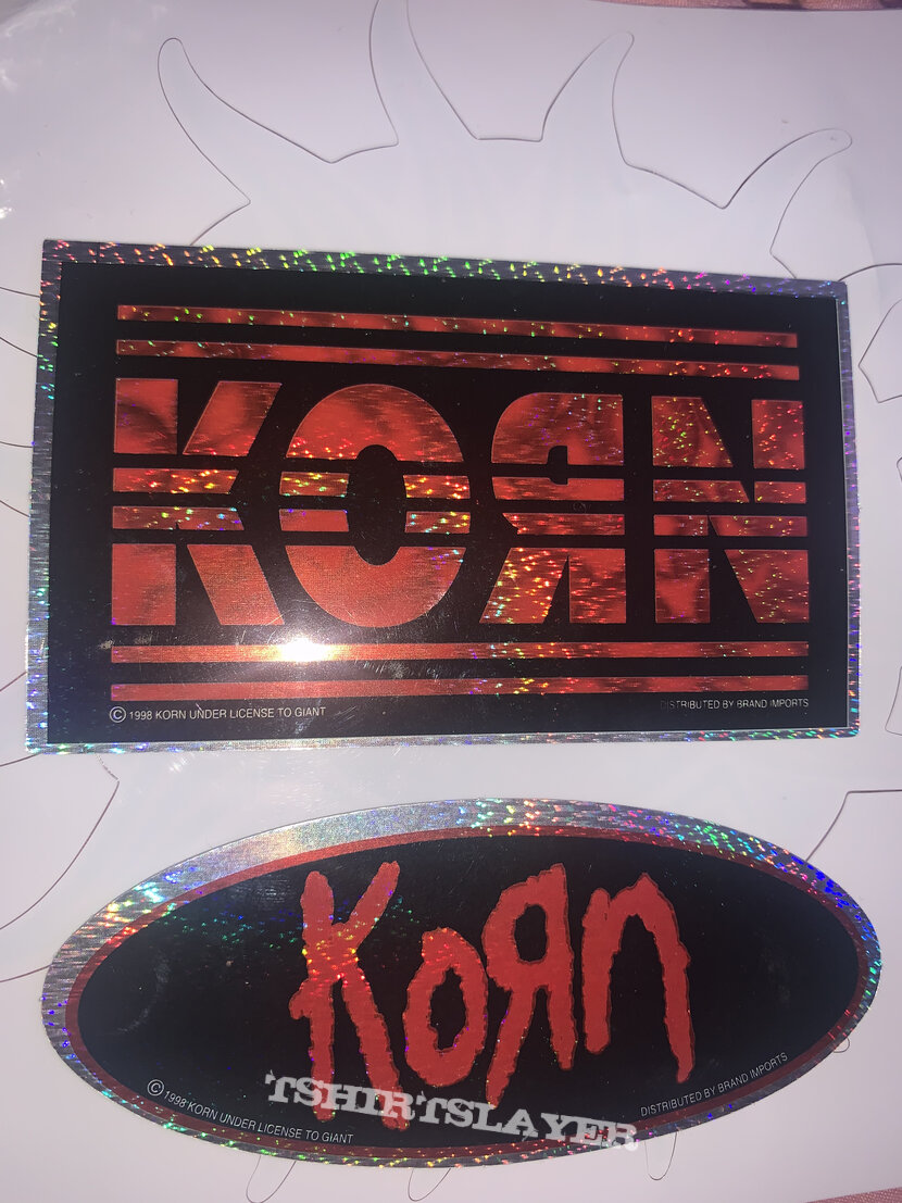 1998 Korn stickers