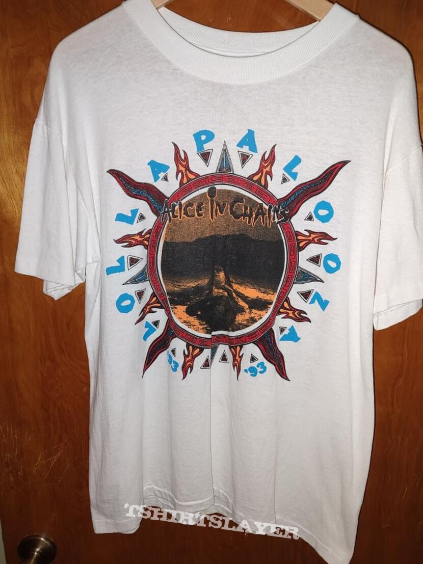 1993 Alice In Chains Lollapalooza shirt