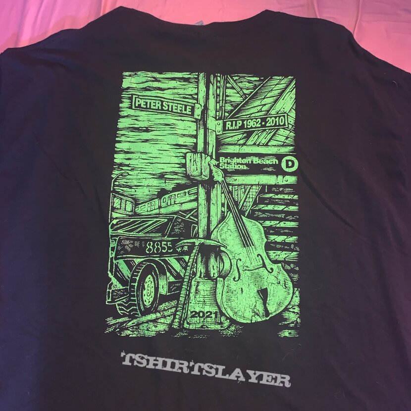 Type O Negative PeterSteele 2021 Tribute show shirt
