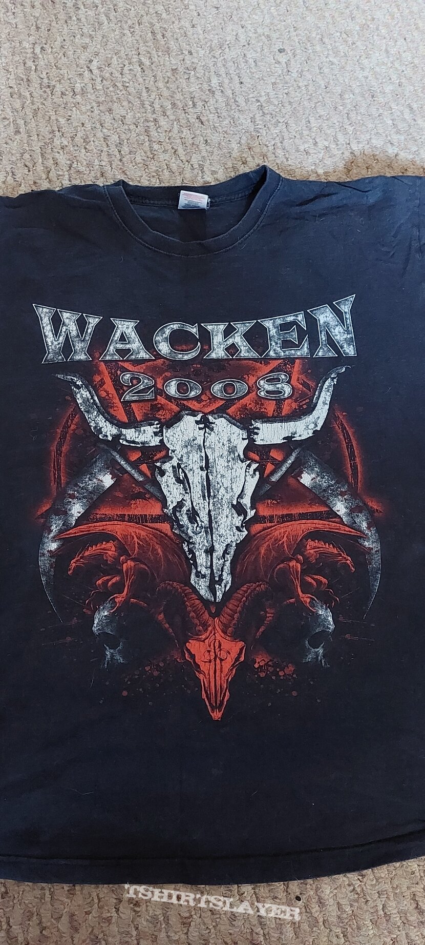 At The Gates Wacken 2008 shirt