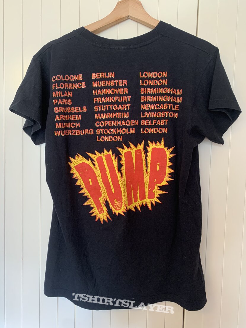 1989 Aerosmith Pump tour T-shirt | TShirtSlayer TShirt and 1989 Aerosmith Pump tour T-shirt | TShirtSlayer TShirt and