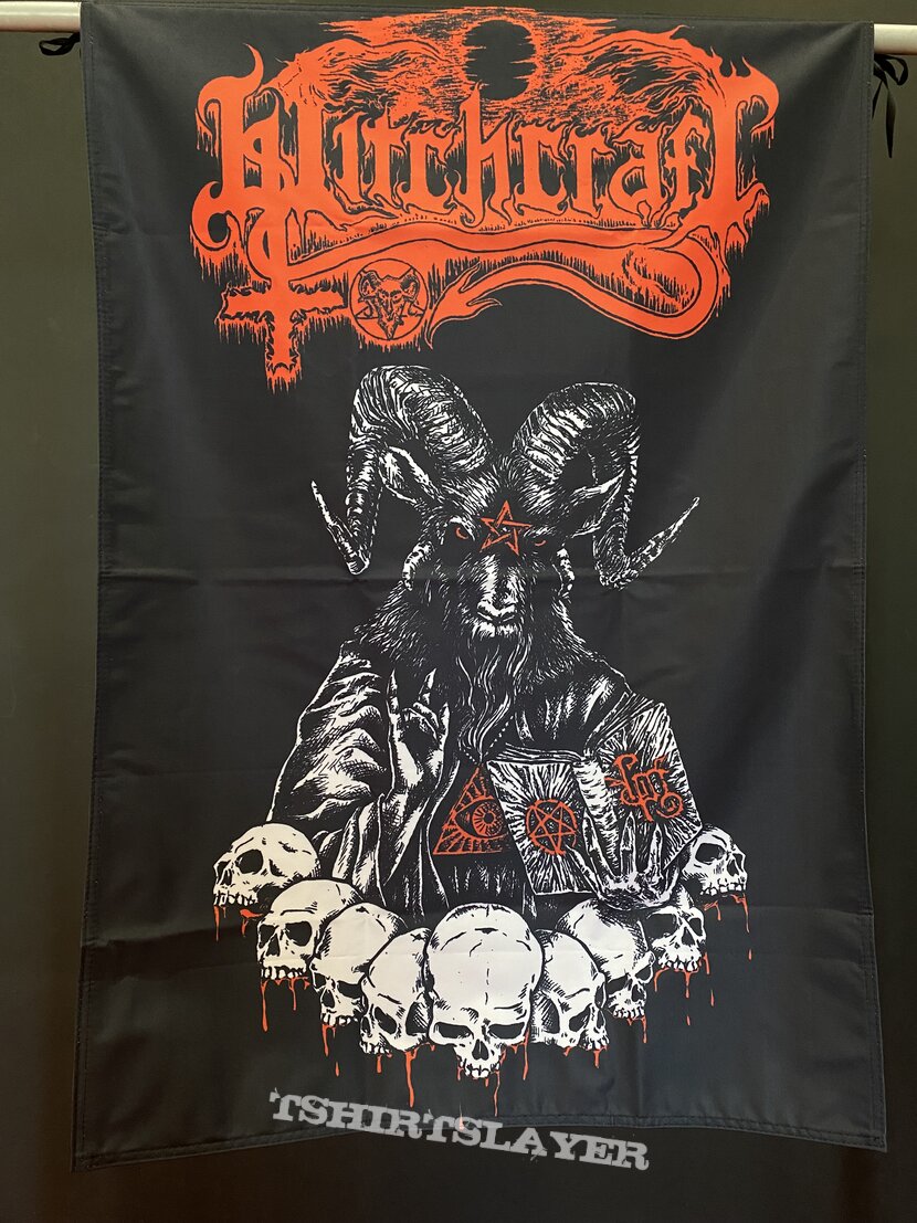 Witchcraft &quot;Hexcrafting Metal of Death&quot; Flag