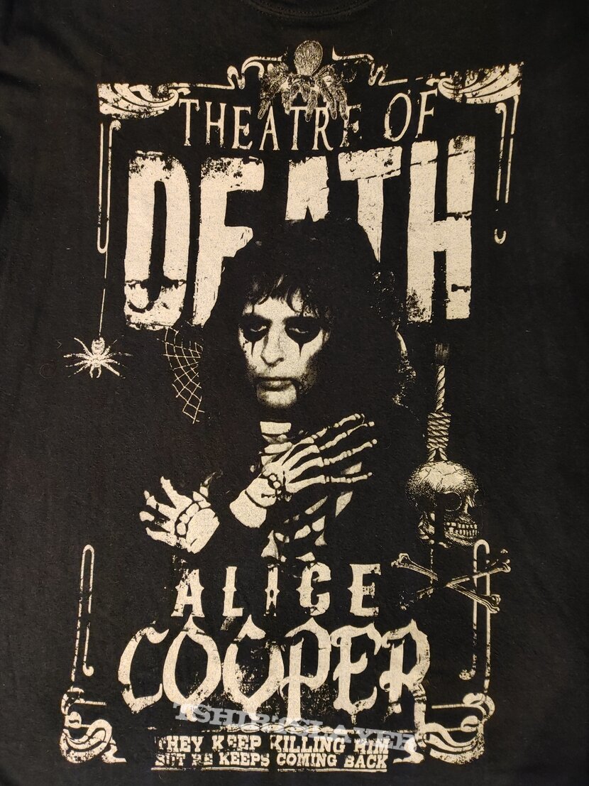 Alice Cooper 2009 tour shirt