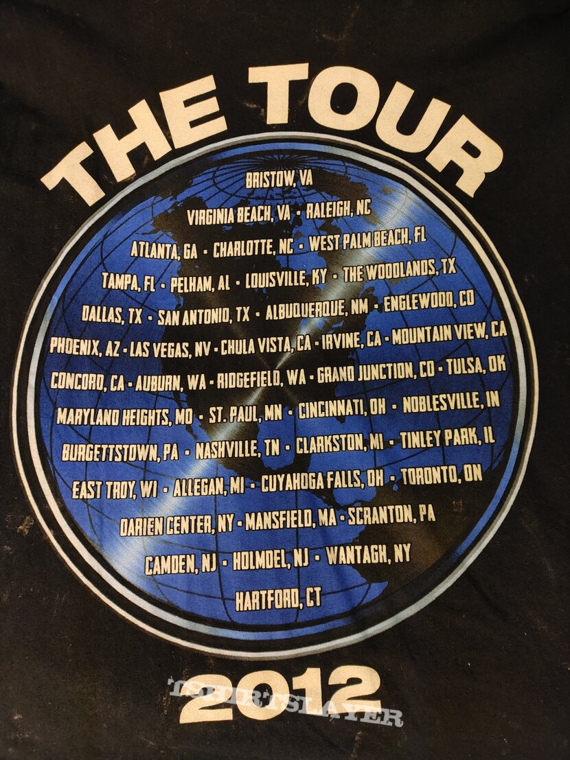 Kiss 2012 tour shirt