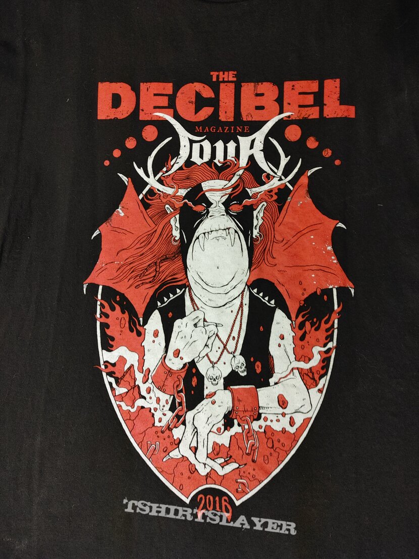 Abbath Decibel Magazine 2016 tour shirt