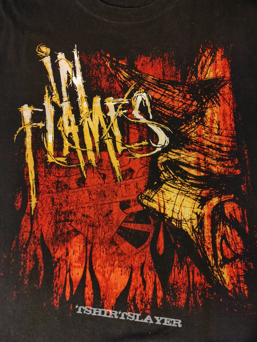 In Flames 2009 tour shirt