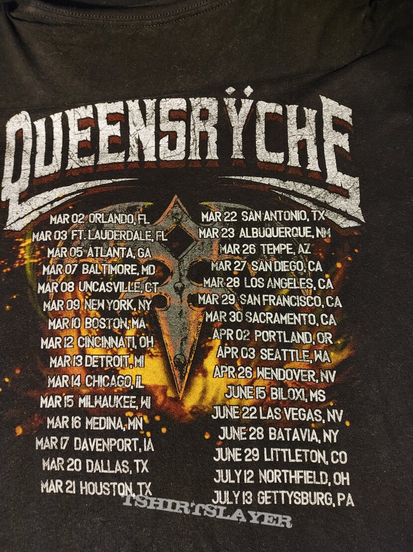 Queensryche 2019 tour shirt