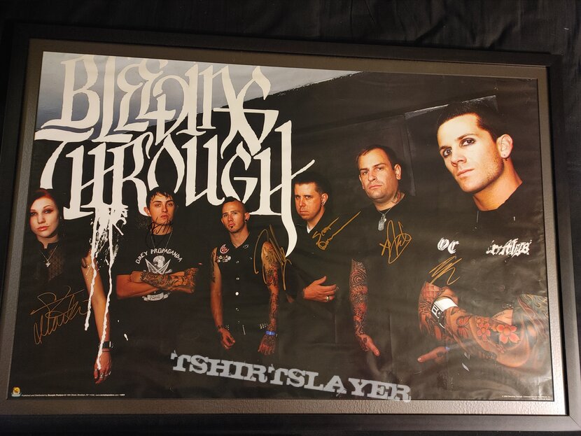 Bleeding Through poster