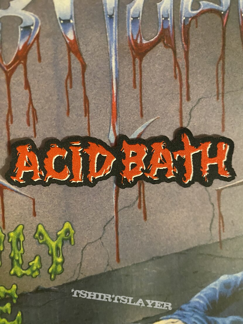 Acid Bath Borderless Logo Patch