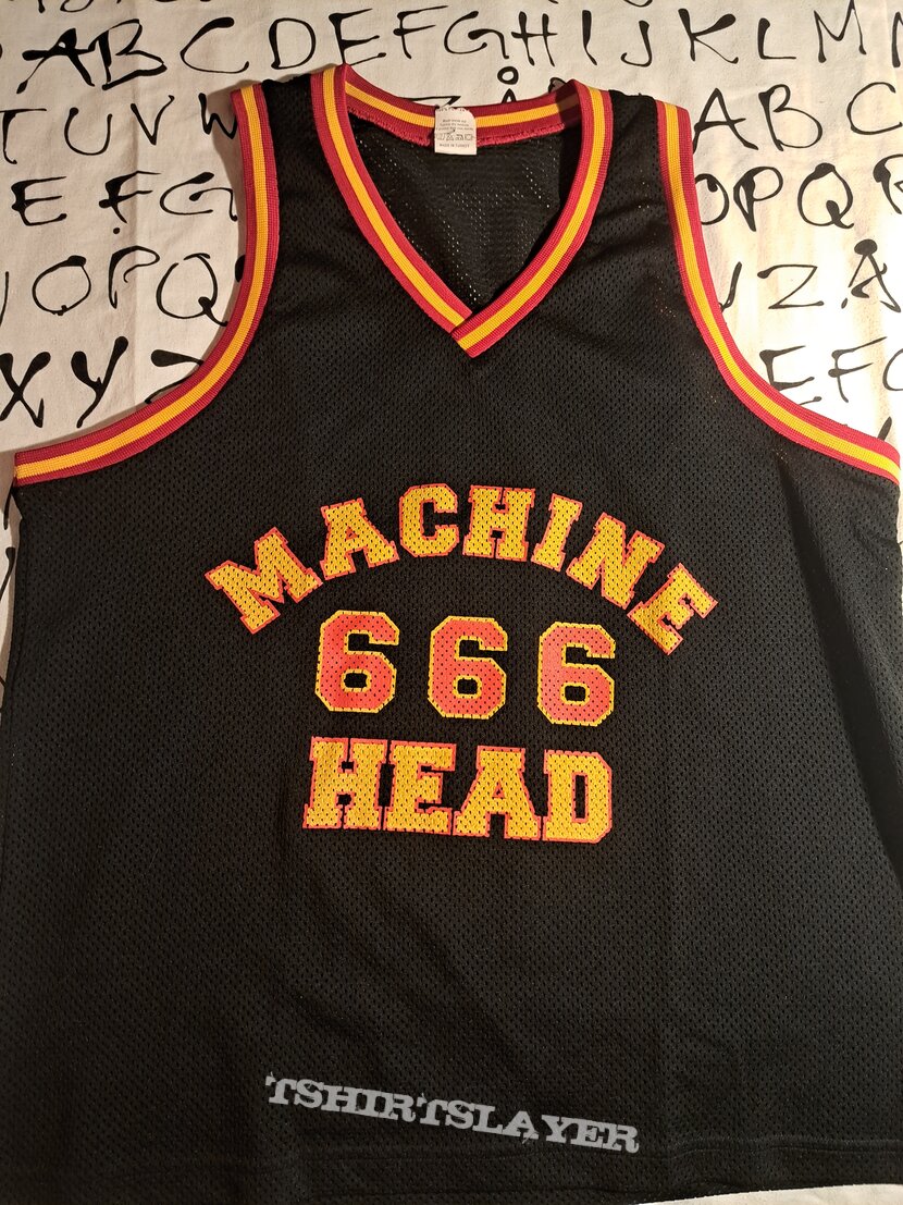 Machine Head 666 Basketball Jersey