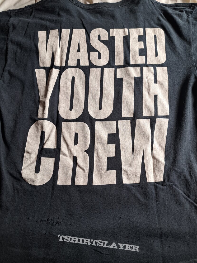 Blood For Blood Wasted Youth Crew Tshirt | TShirtSlayer TShirt and 