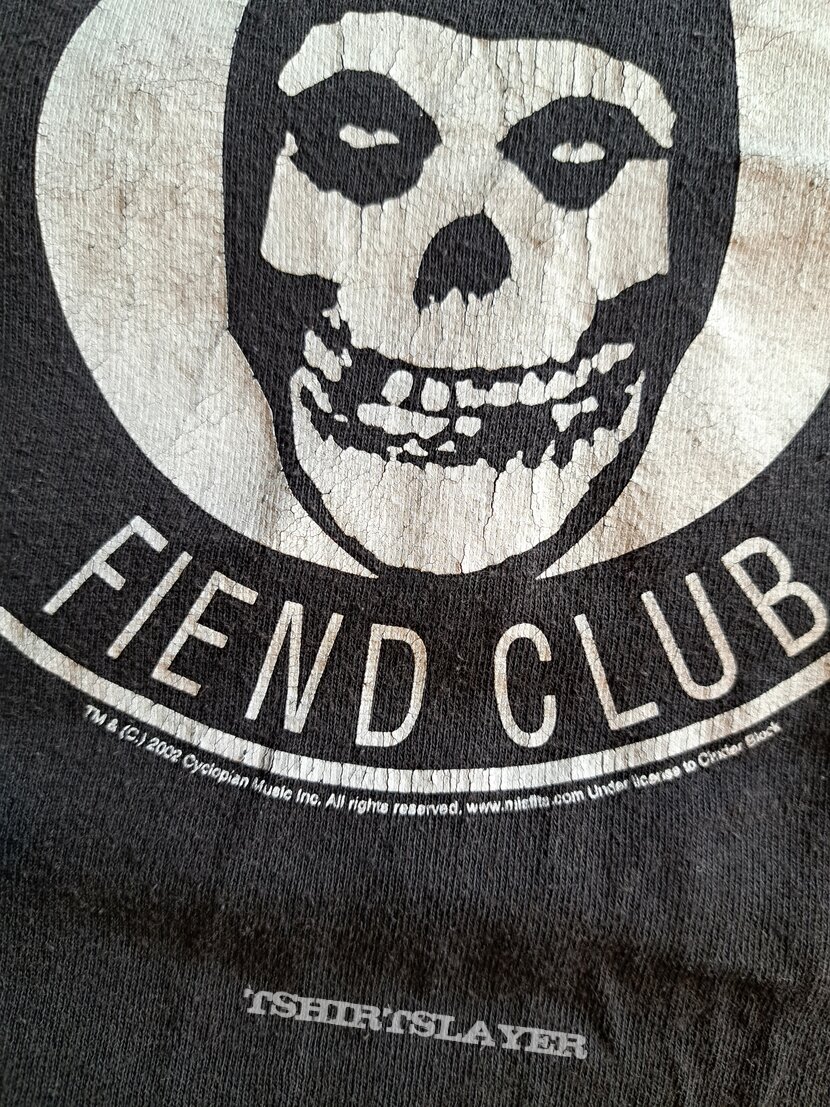 Misfits Fiend Club 2002 Tshirt