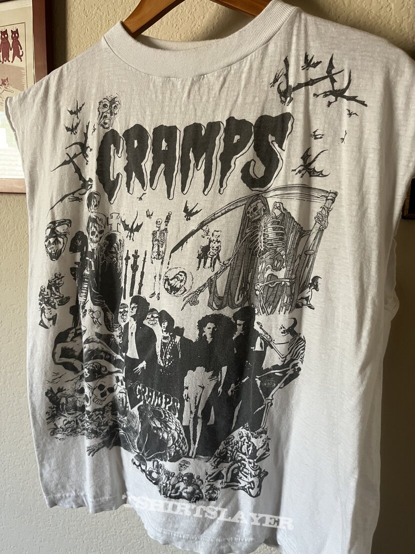80’s The Cramps Sleeveless Shirt.