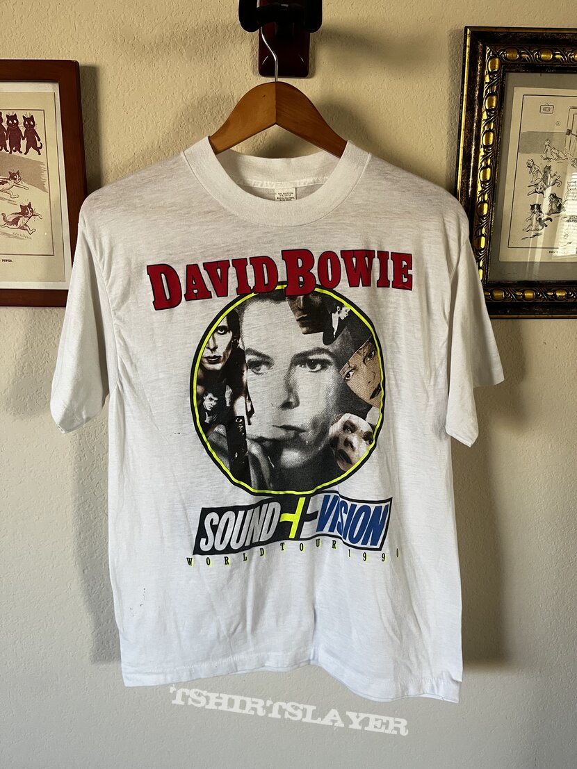 1990 David Bowie “Sound + Vision” Tour Shirt. | TShirtSlayer 1990 David Bowie “Sound + Vision” Tour Shirt. | TShirtSlayer