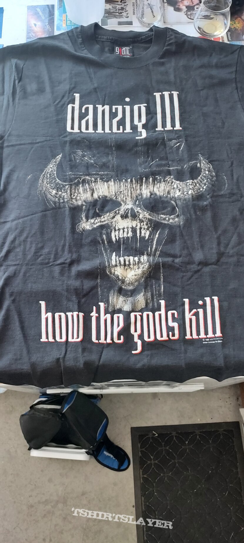 Danzig original 1992 How the God&#039;s Kill concert t-shirt 