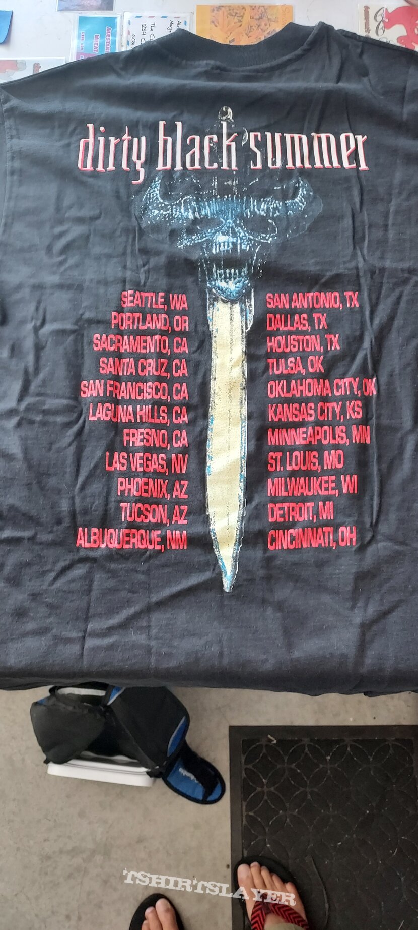 Danzig original 1992 How the God&#039;s Kill concert t-shirt 