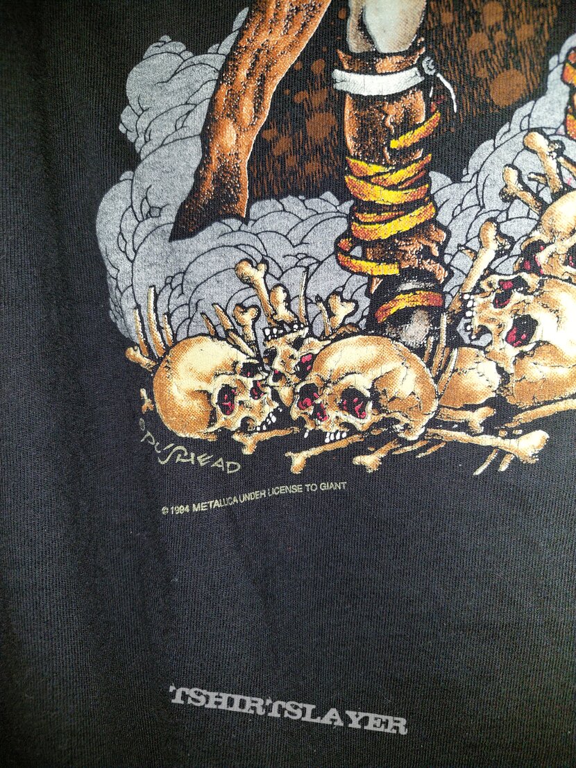 Metallica Unforgiven 1994 Pushead