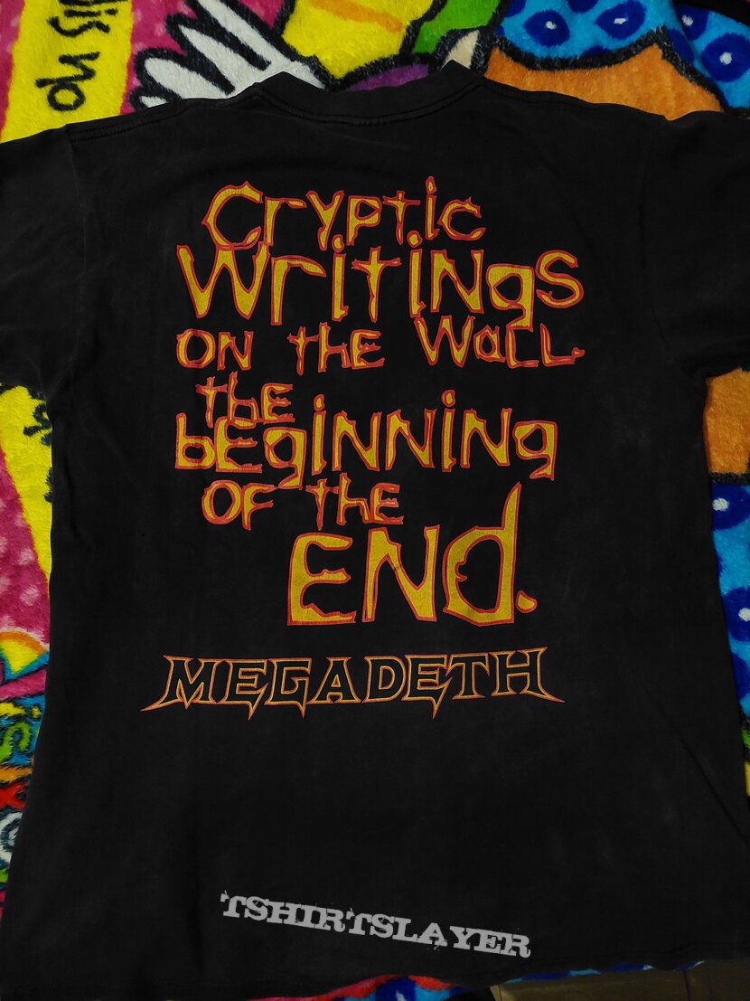 Megadeth Comics Cryptic writings 1997