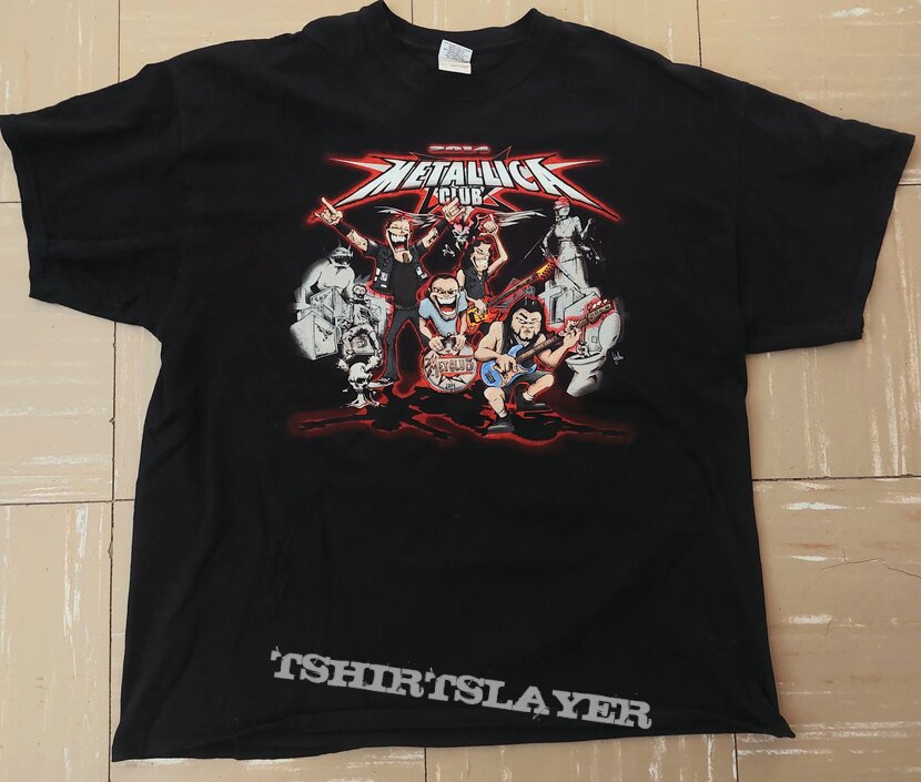 Metallica Met Club 2014 squindo 