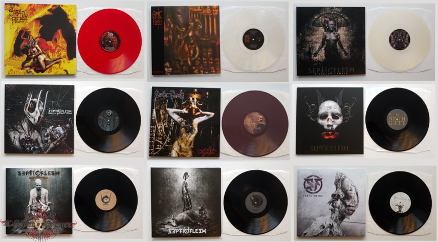 Septic Flesh (Septicflesh) incomplete vinyl collection