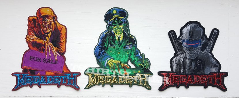 Megadeth - Peace Sells / Rust in Peace / Dystopia patches