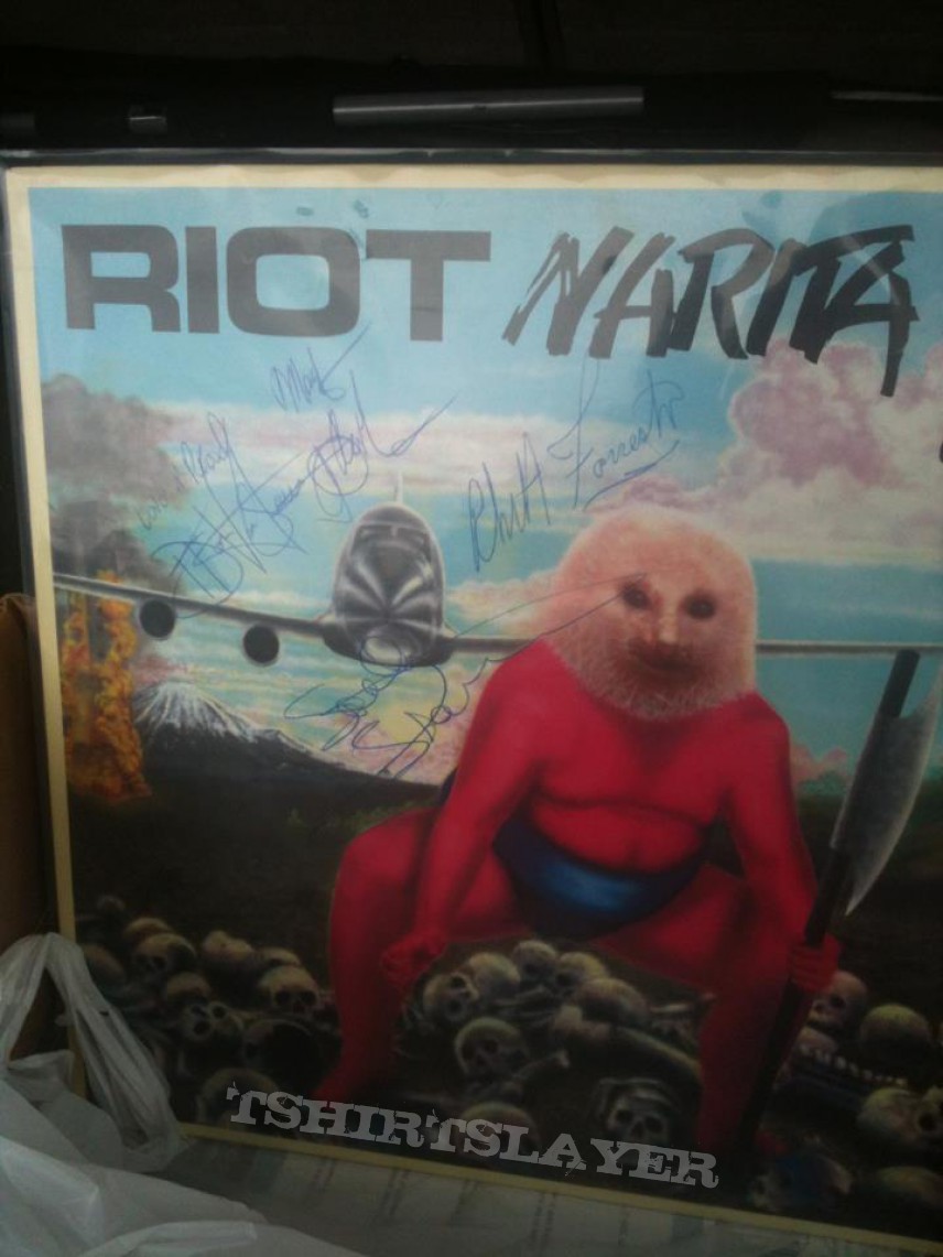 Other Collectable - Riot - signed Narita