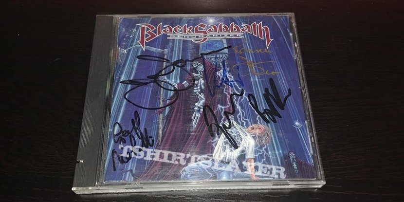 Black Sabbath - Dehumanizer signed CD
