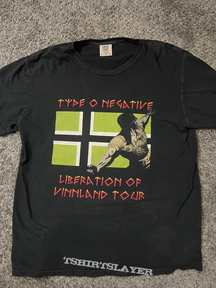 Type O Negative Liberation of vinland tour dated