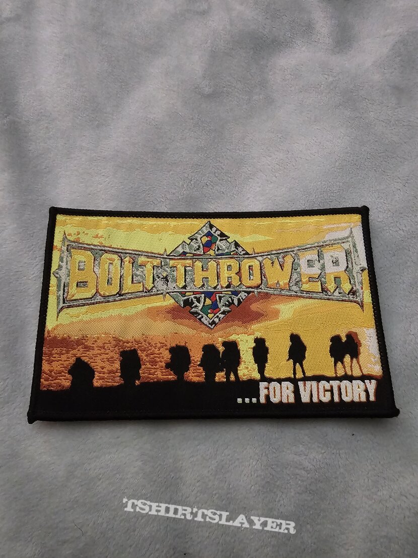 Bolt Thrower For Victory Patch