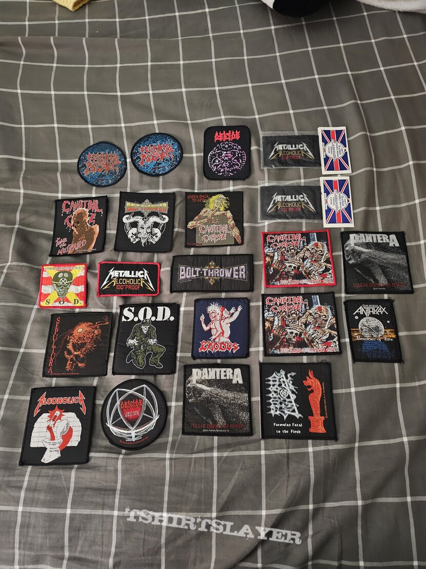 Sepultura Various patches