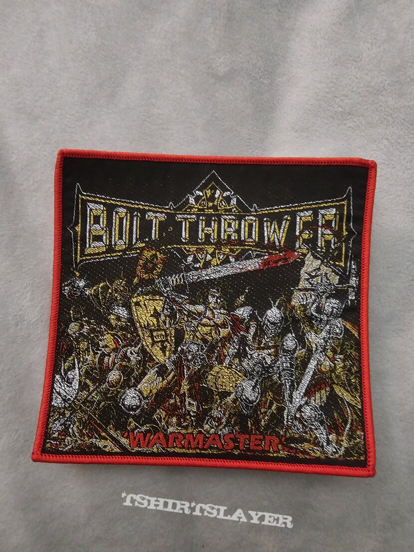 Bolt Thrower Warmaster Patch Bolt Thrower Warmaster Patch