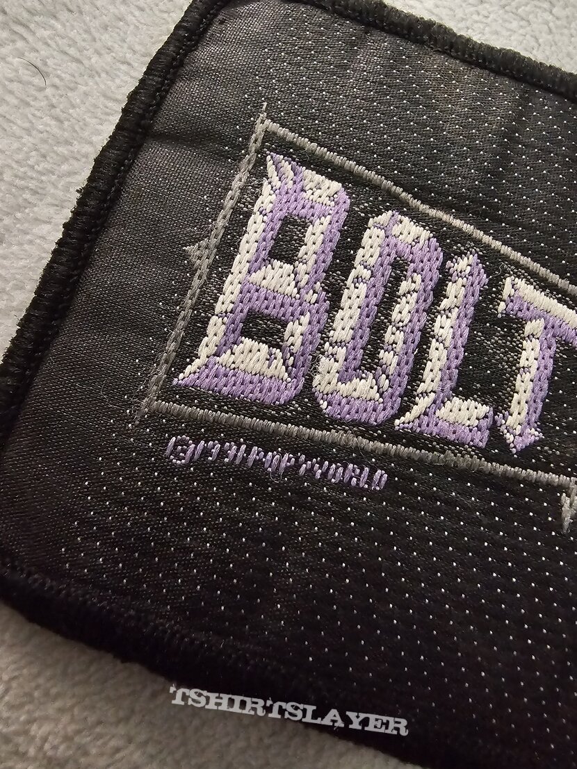Bolt Thrower official woven logo patch Bolt Thrower official woven logo patch