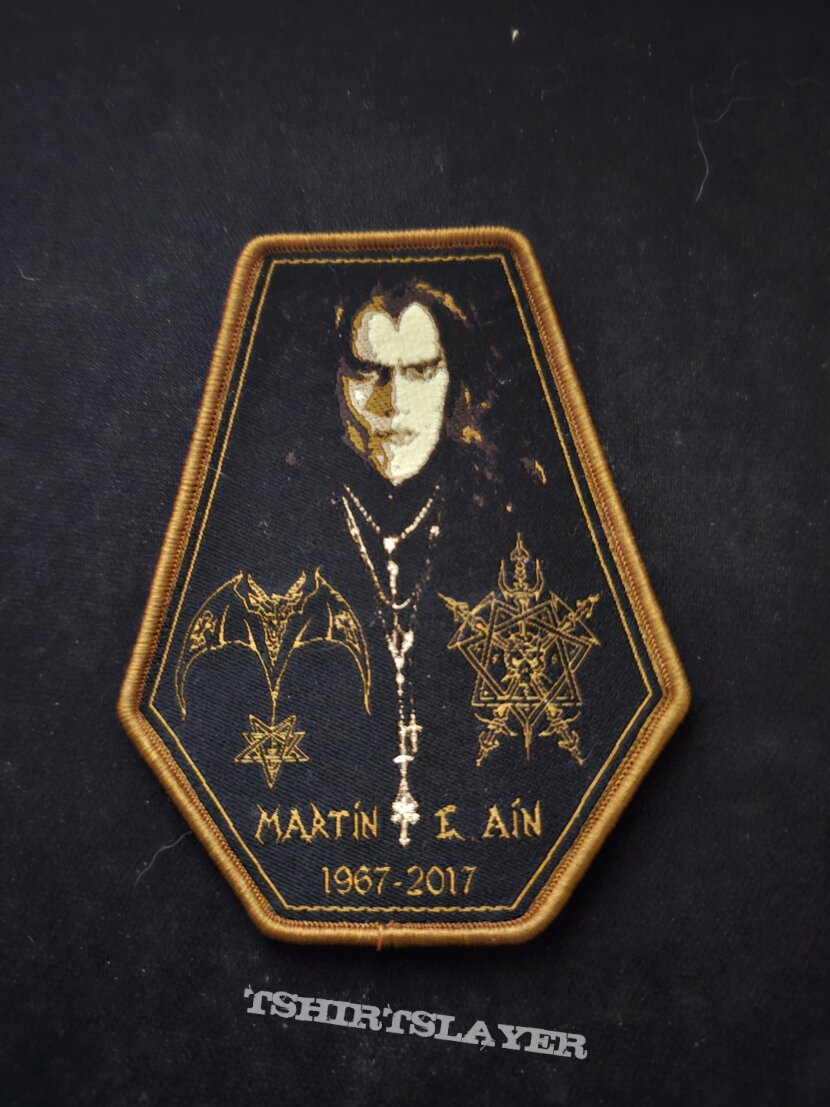 Celtic Frost Martin Ain Memorial patch