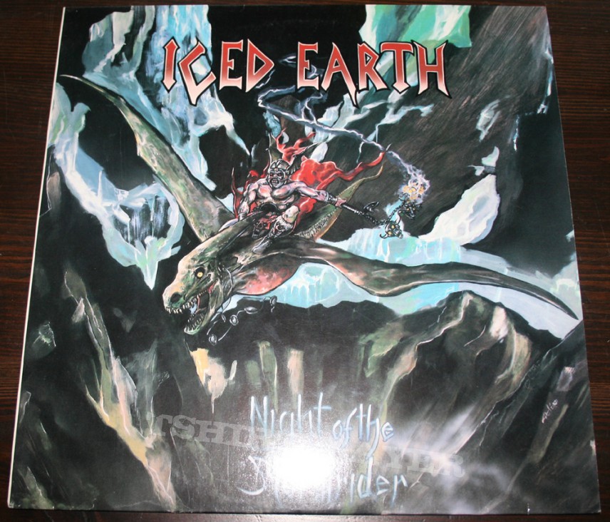 Other Collectable - Iced Earth - Stormrider Vinyl 1st press