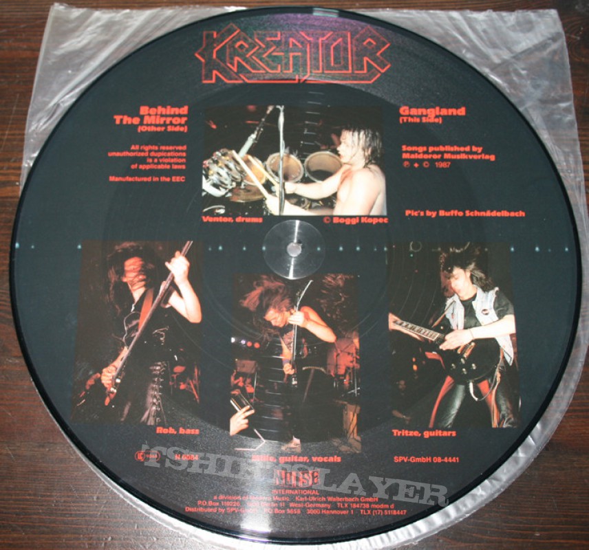 Other Collectable - Kreator - Behind the mirror Picture vinyl