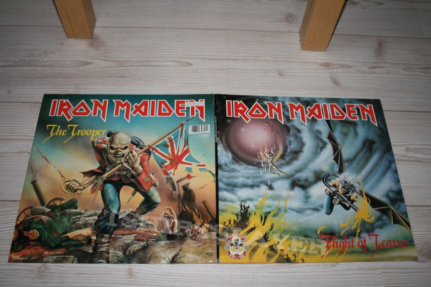 Iron Maiden - Double 12&quot; Maxi Flight of Icarus + The Trooper