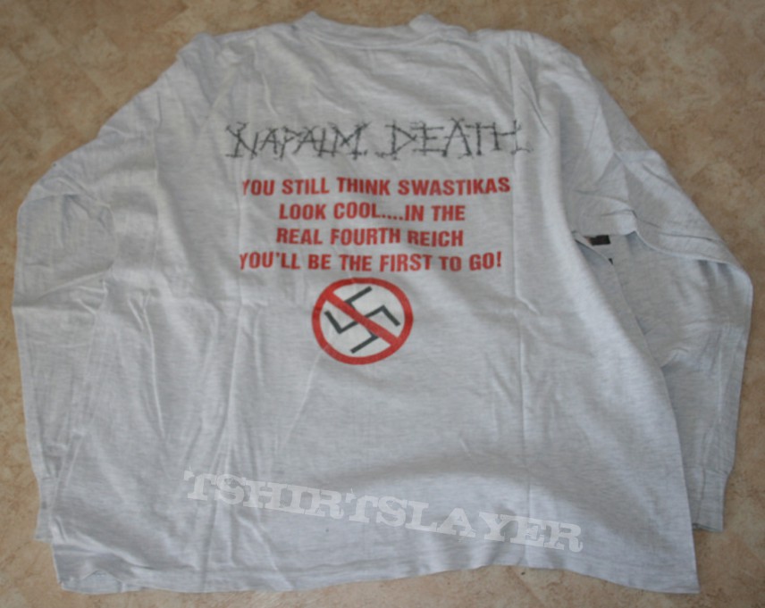 TShirt or Longsleeve - Napalm Death - Nazi punks fuck off Longsleeve