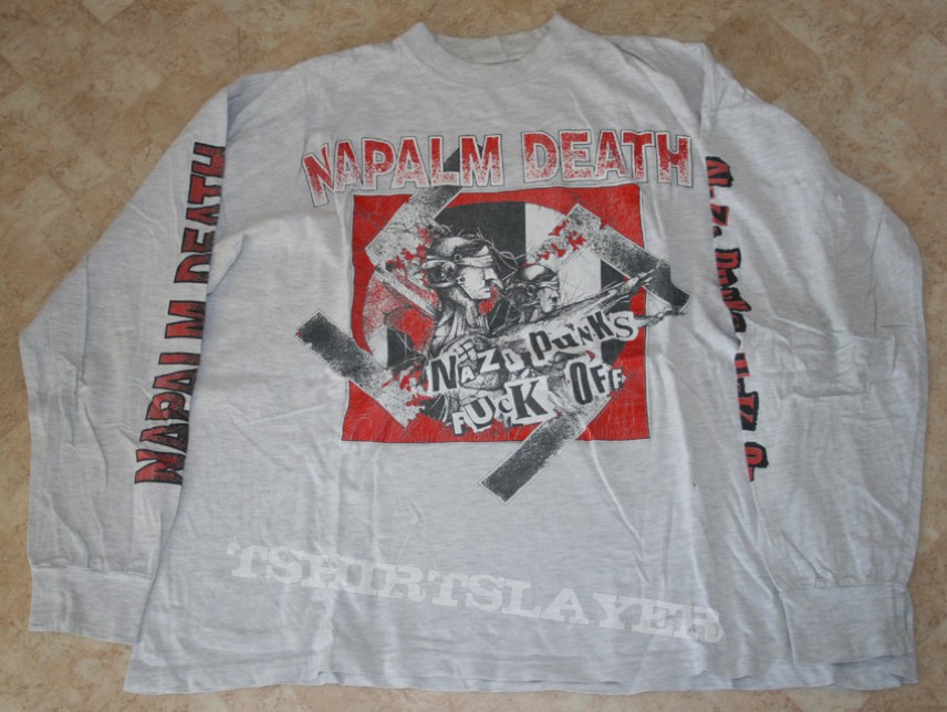 TShirt or Longsleeve - Napalm Death - Nazi punks fuck off Longsleeve