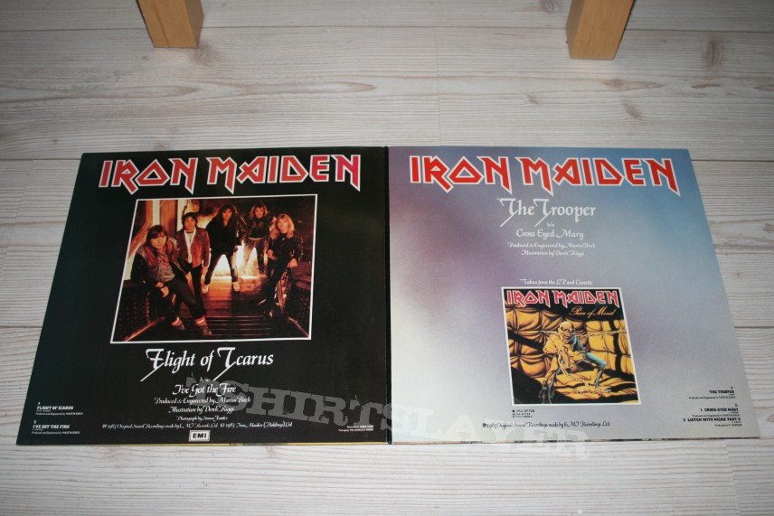 Iron Maiden - Double 12&quot; Maxi Flight of Icarus + The Trooper