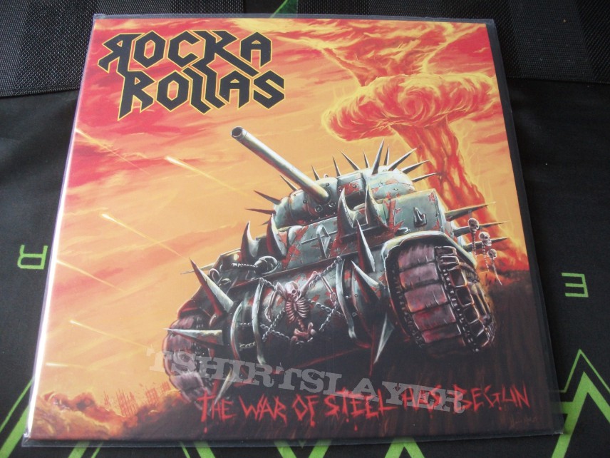 Rocka Rollas The war of Steel Has Begun vinyl