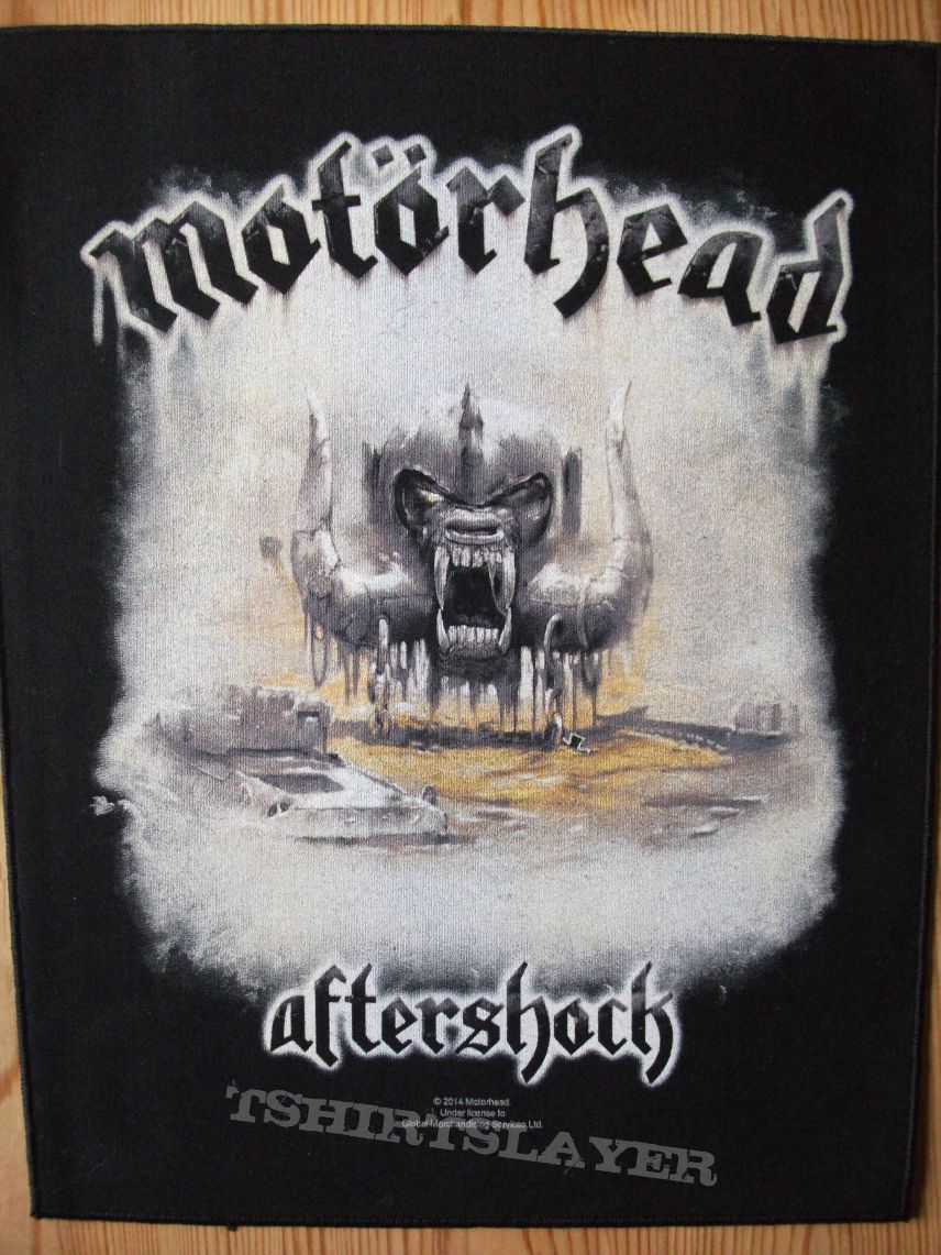 Motörhead Aftershock Backpatch