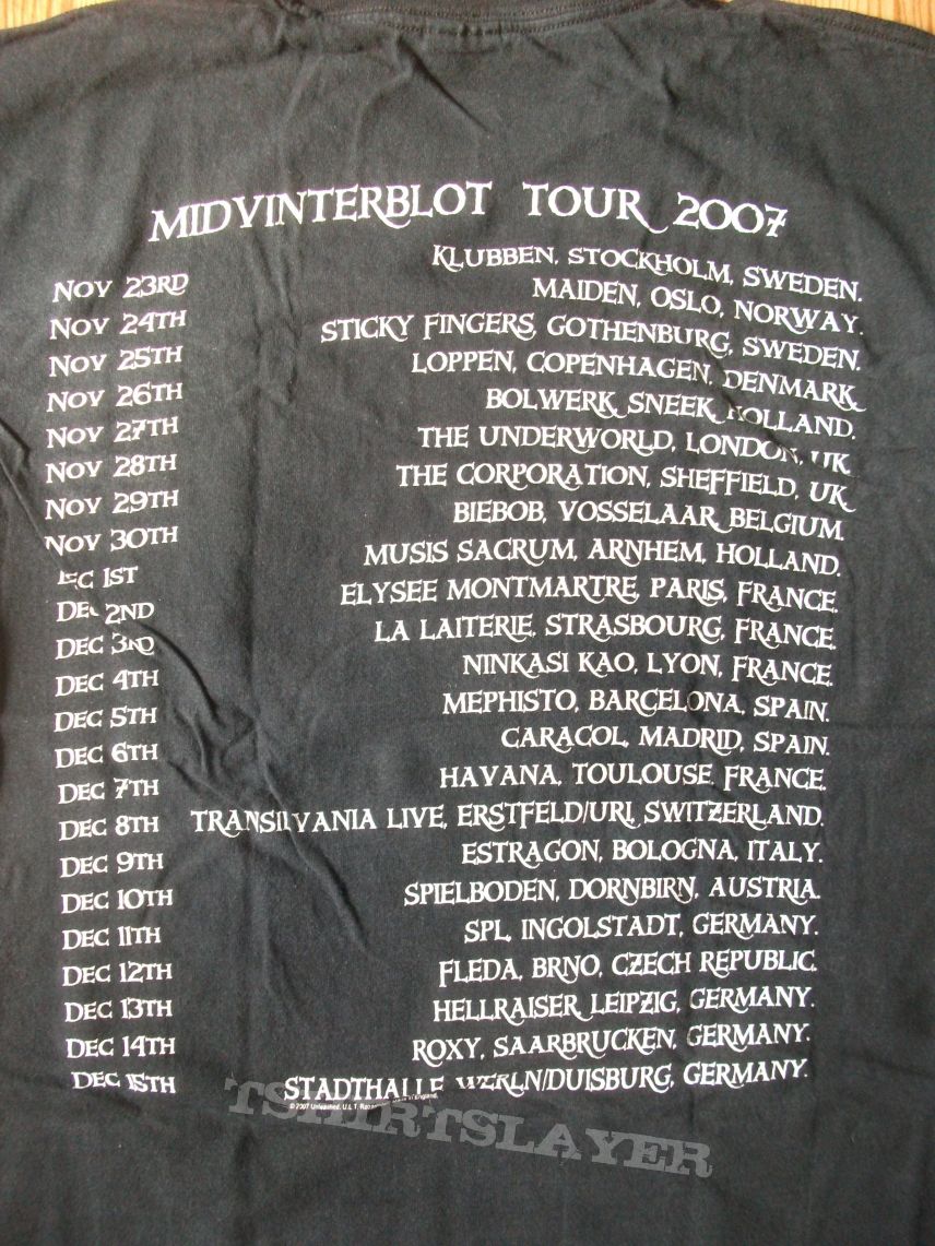 Unleashed tour shirt