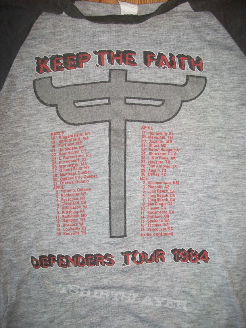 Judas Priest tour shirt