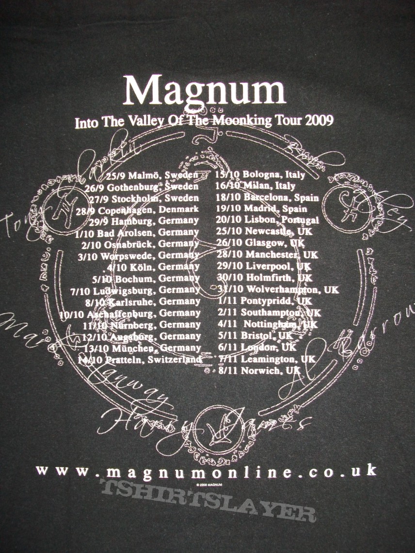 Magnum Moonking tour tee