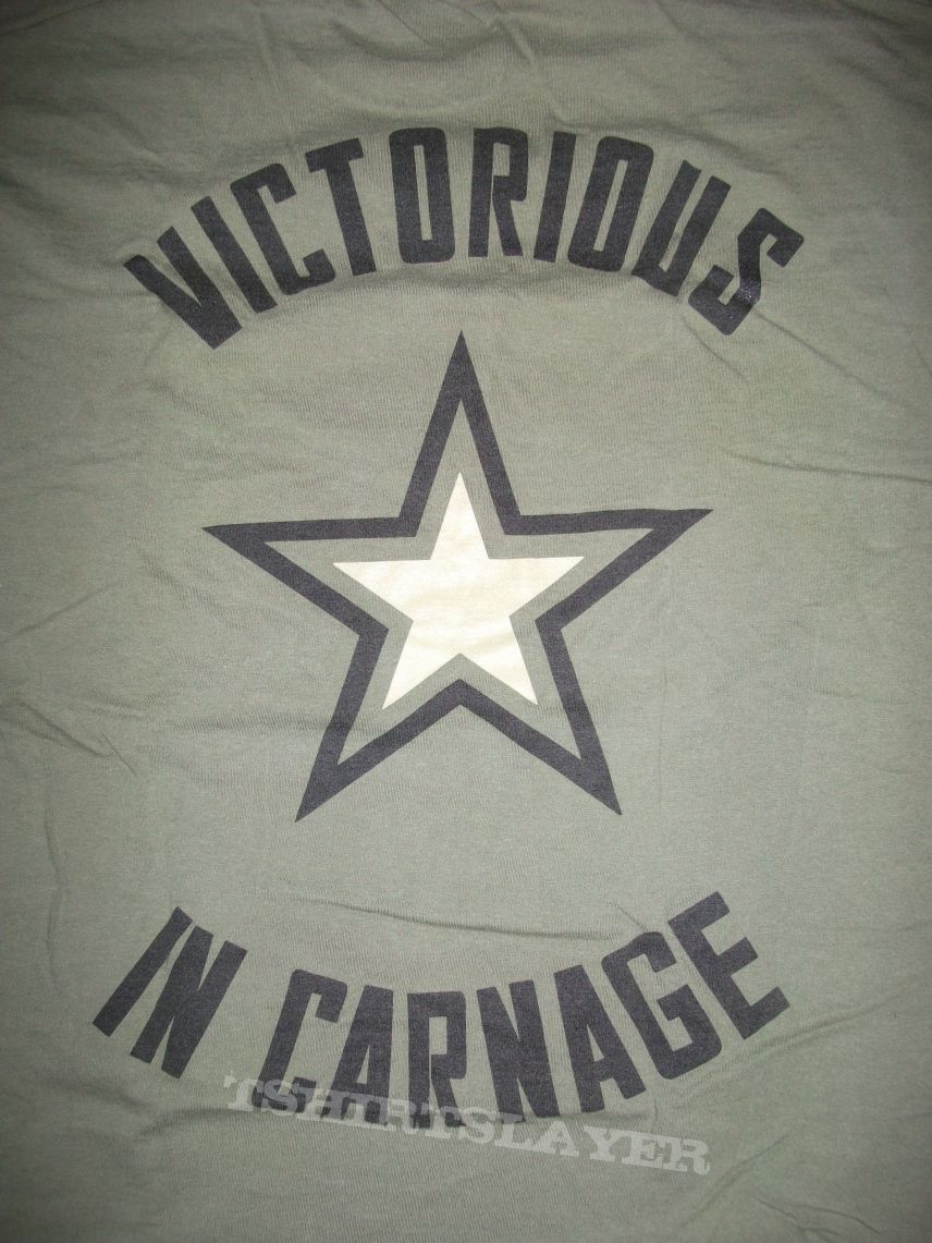 Sacred Steel Carnage Victory shirt