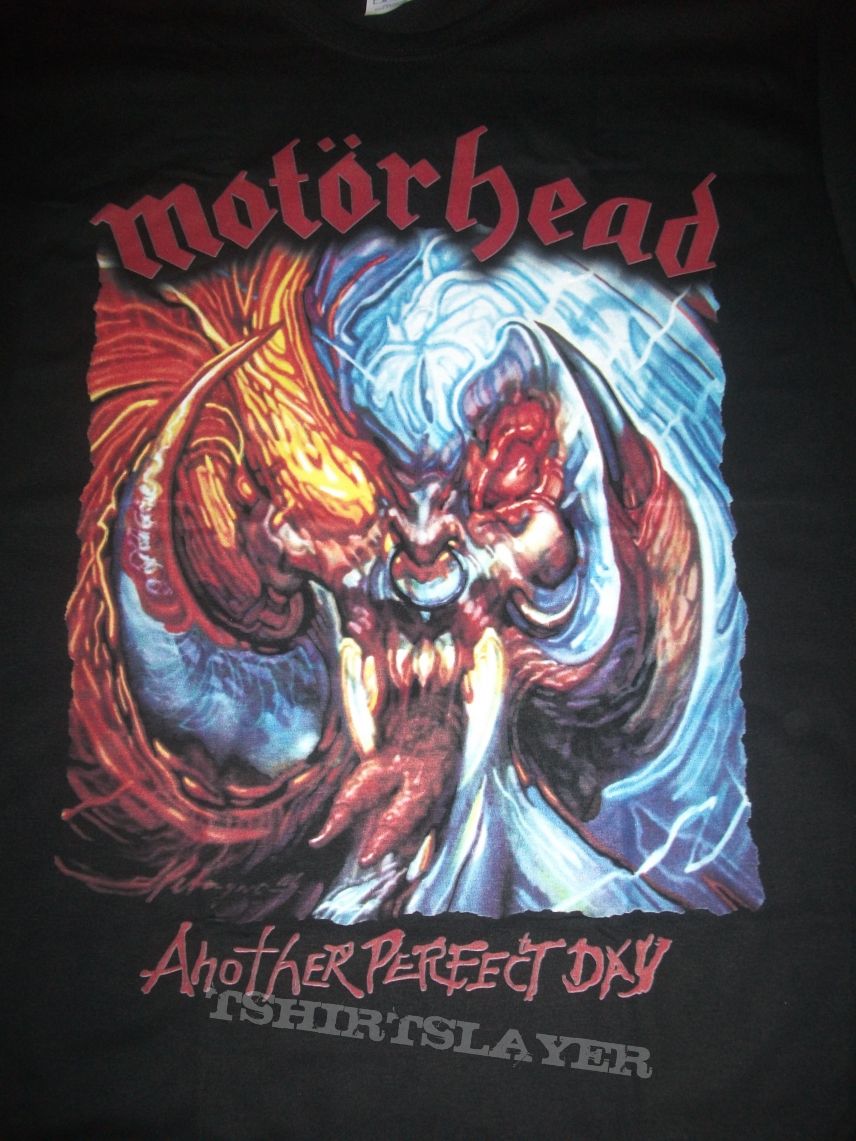 Motörhead Another Perfect Day shirt | TShirtSlayer TShirt and BattleJacket  Gallery