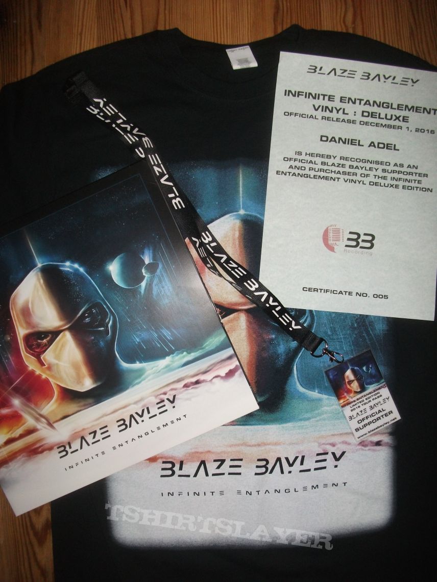 Blaze Bayley Infinite Entanglement vinyl pack