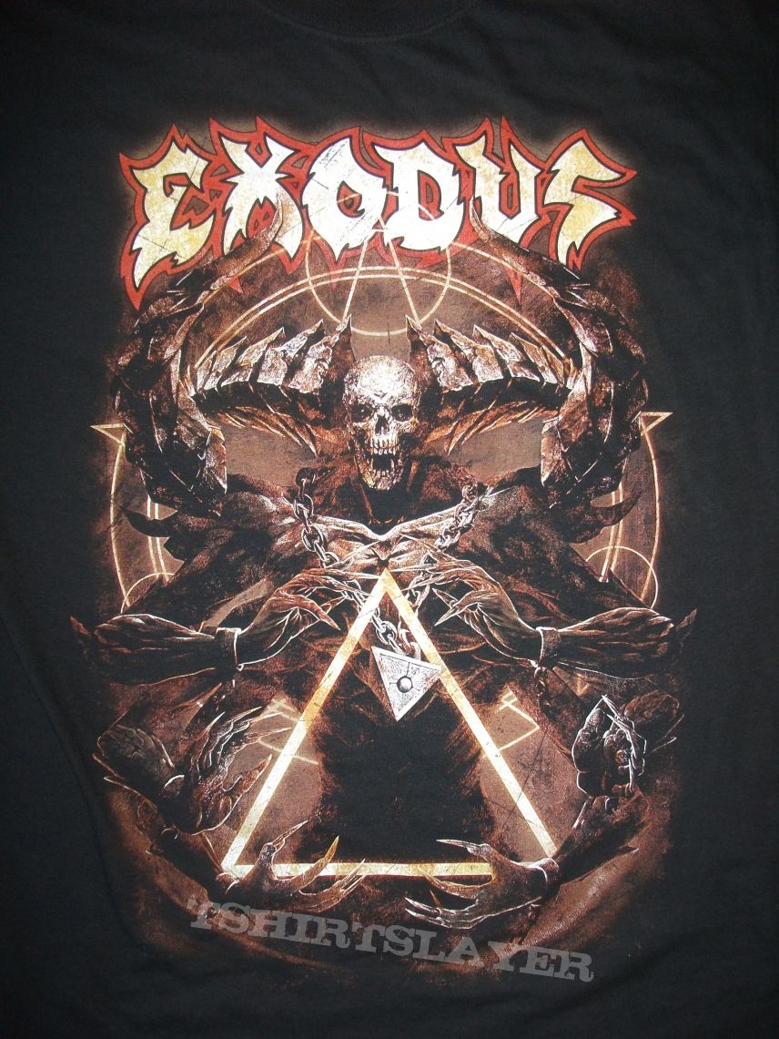 Exodus 2018 tour shirt