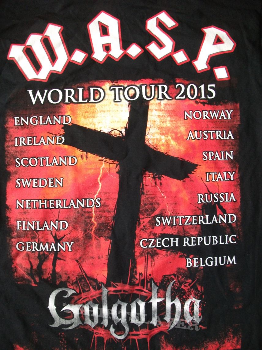 wasp golgotha tour