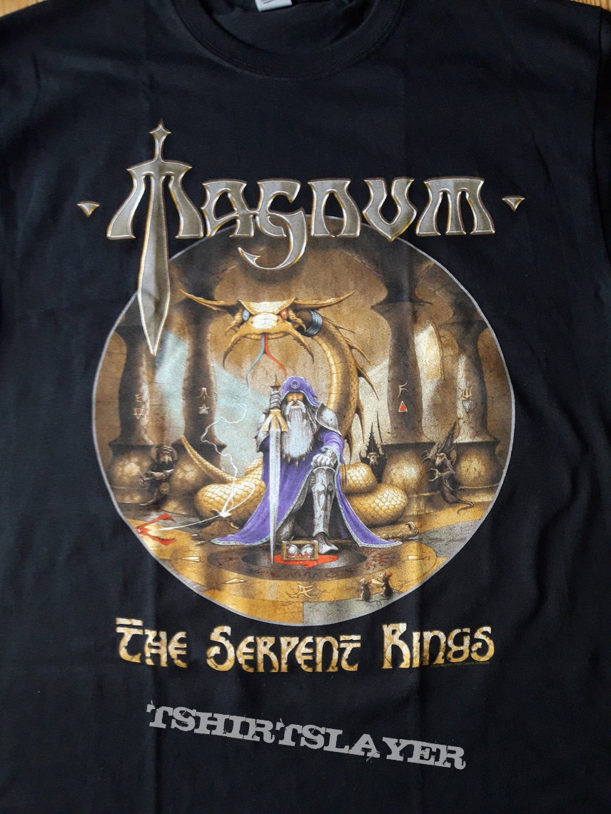 Magnum The Serpent Rings tour shirt | TShirtSlayer TShirt and BattleJacket  Gallery